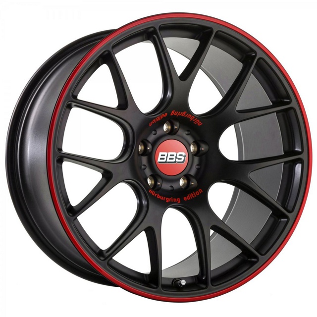 Диски BBS CH111 Black Red Line